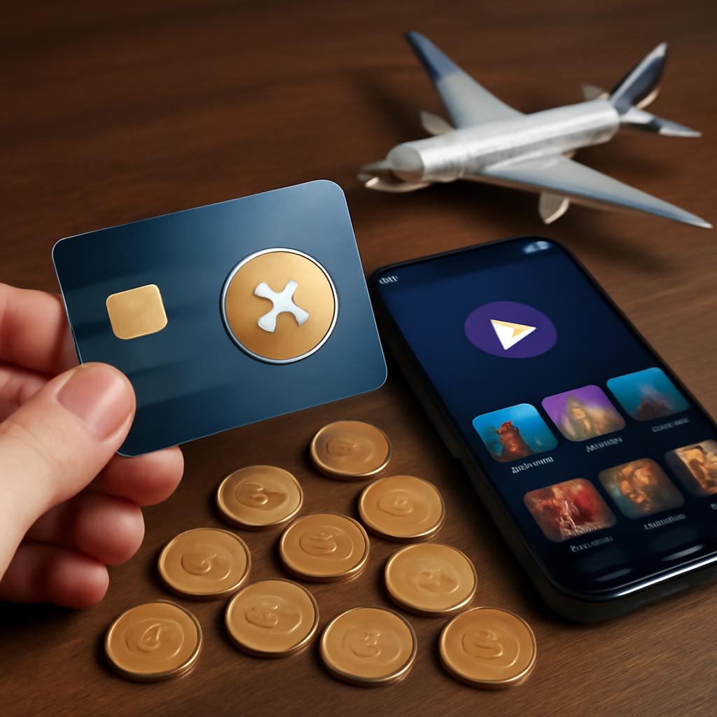 pontos para compras em aplicativos de streaming