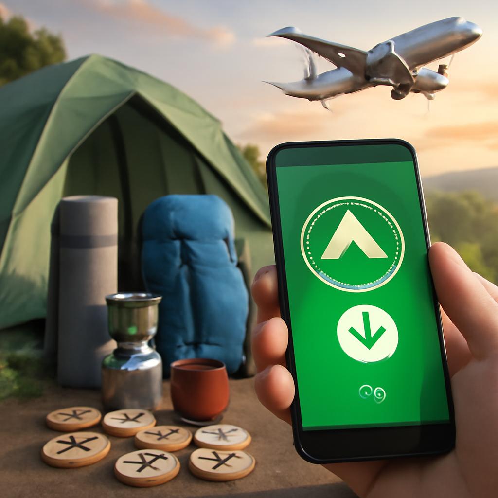 pontos para desconto em aluguel de equipamentos de camping