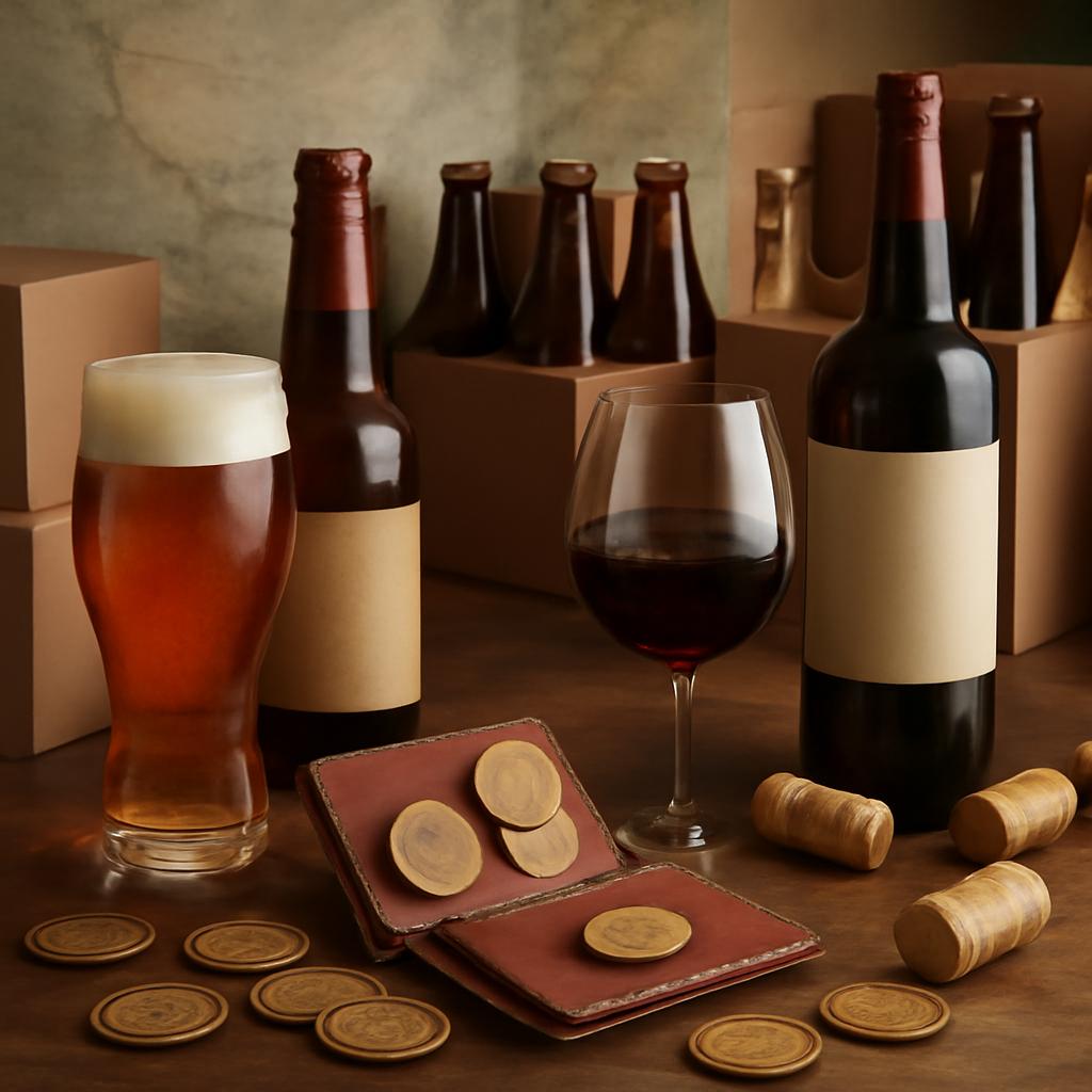 pontos para desconto em clubes de assinatura de vinhos e cervejas