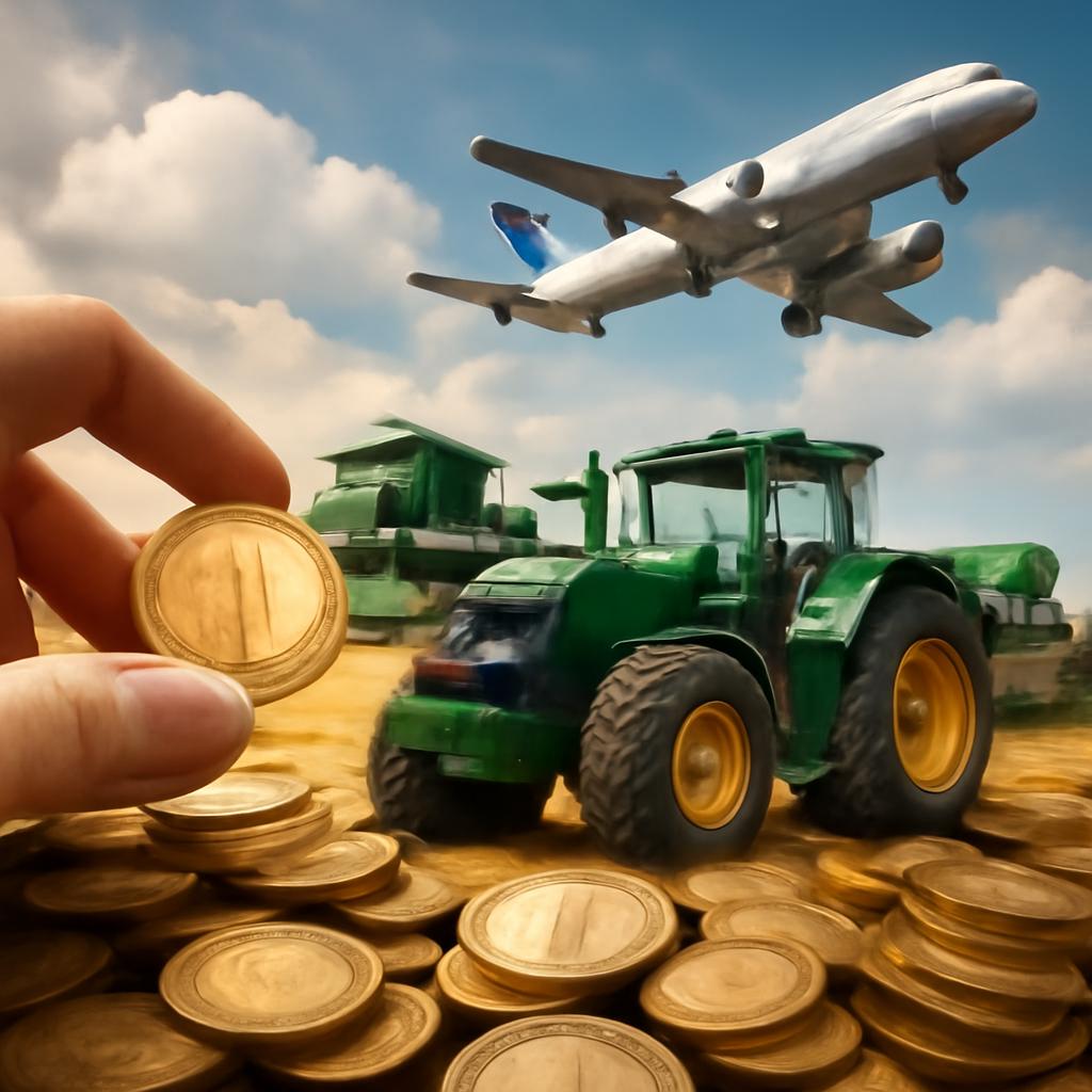 pontos para desconto em equipamentos agrícolas