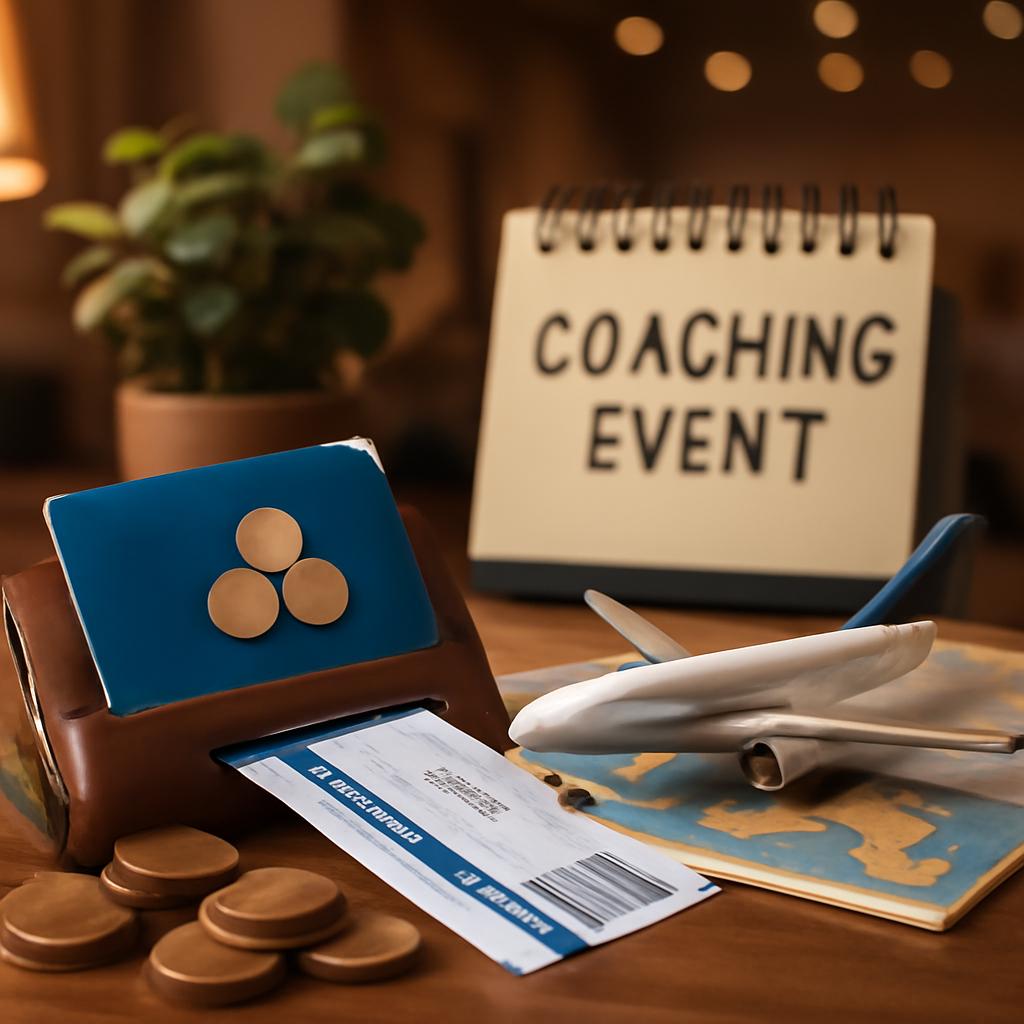 pontos para desconto em eventos de coaching