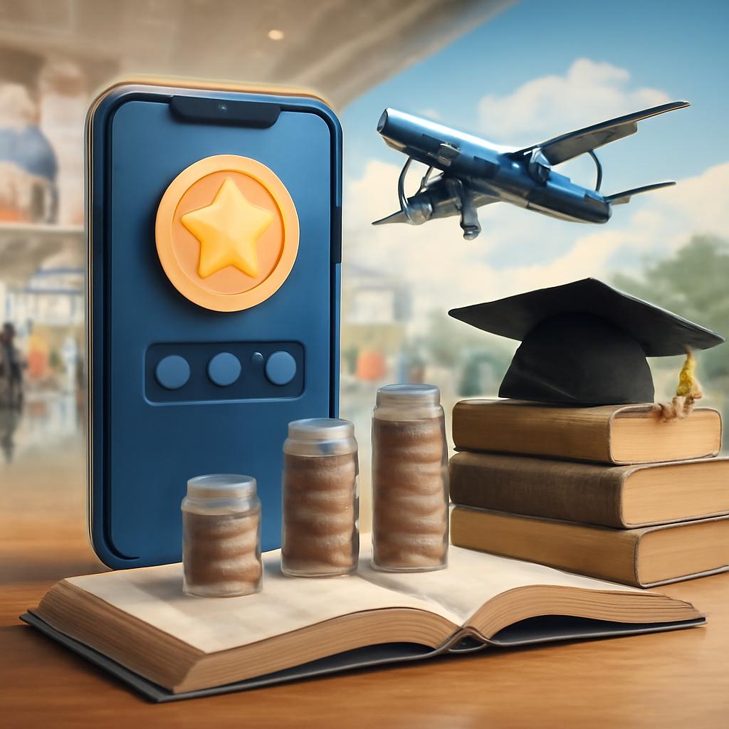 pontos para desconto em feiras educacionais