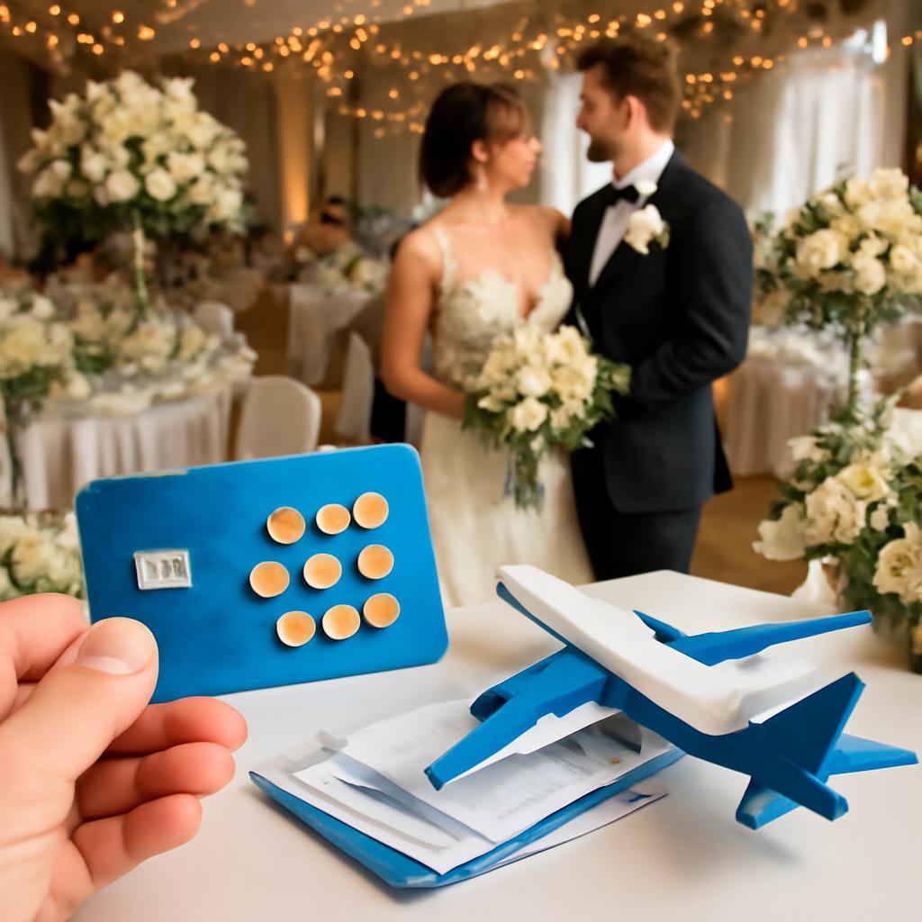 pontos para desconto em festas de casamento