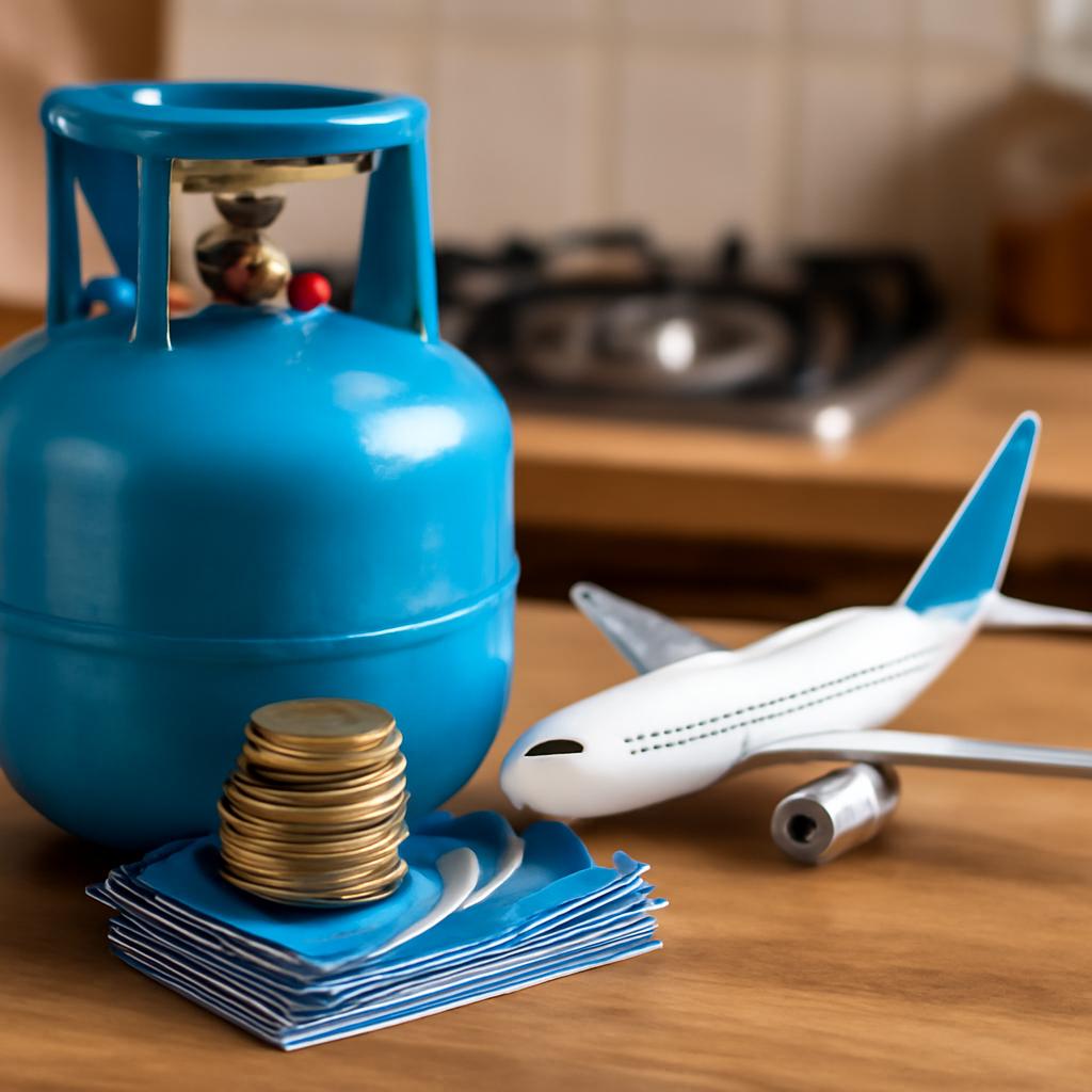 pontos para desconto em gás de cozinha