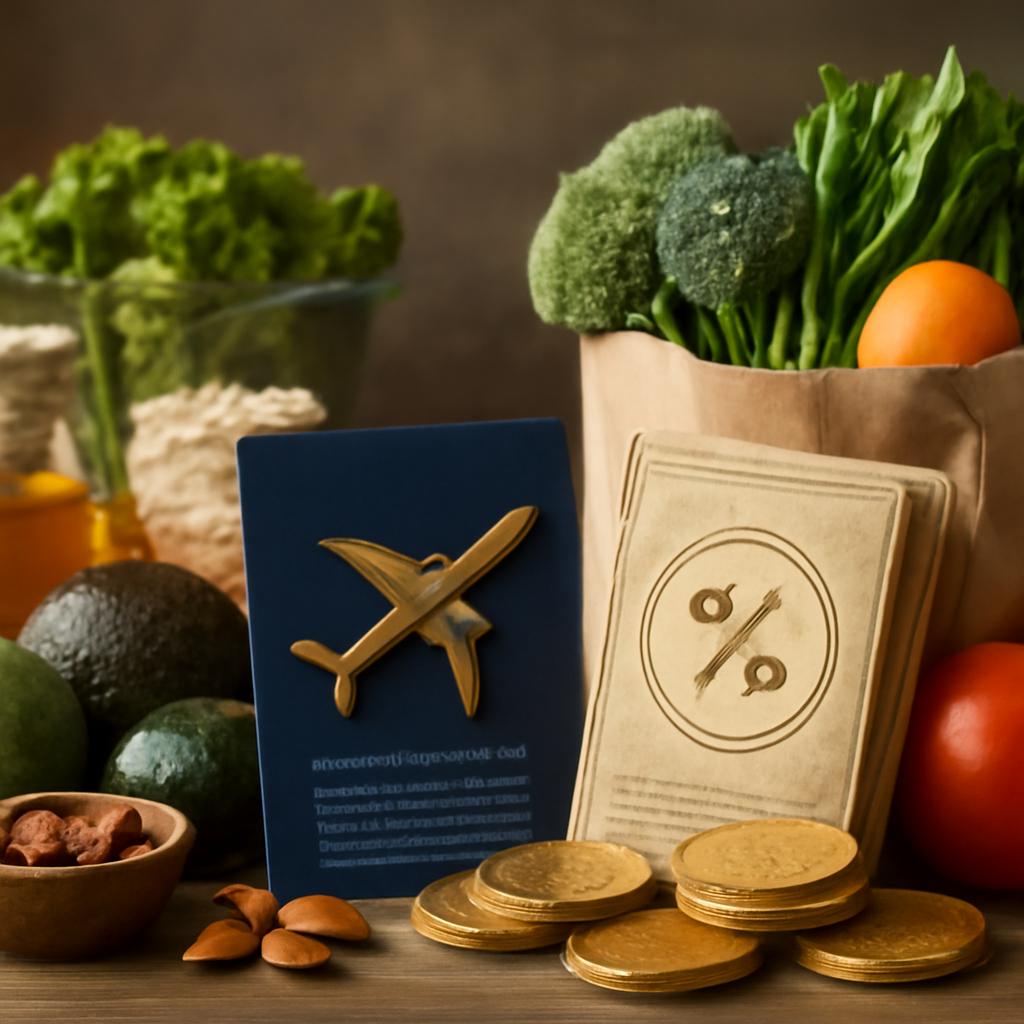 pontos para desconto em lojas de alimentação saudável