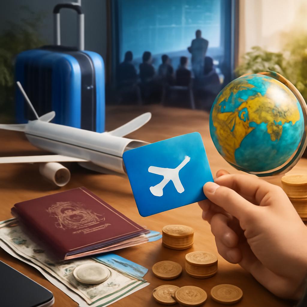 pontos para desconto em viagens para eventos financeiros