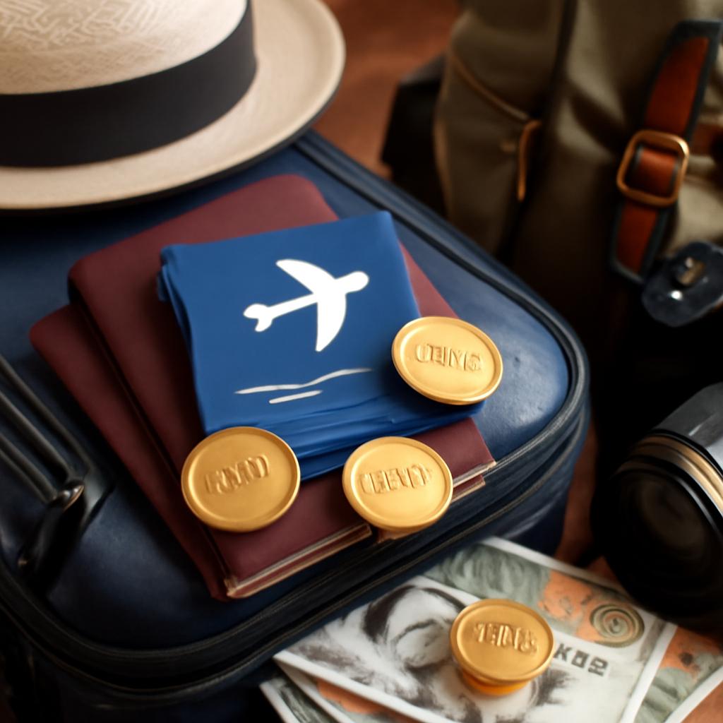 pontos para troca em acessórios para viagens internacionais