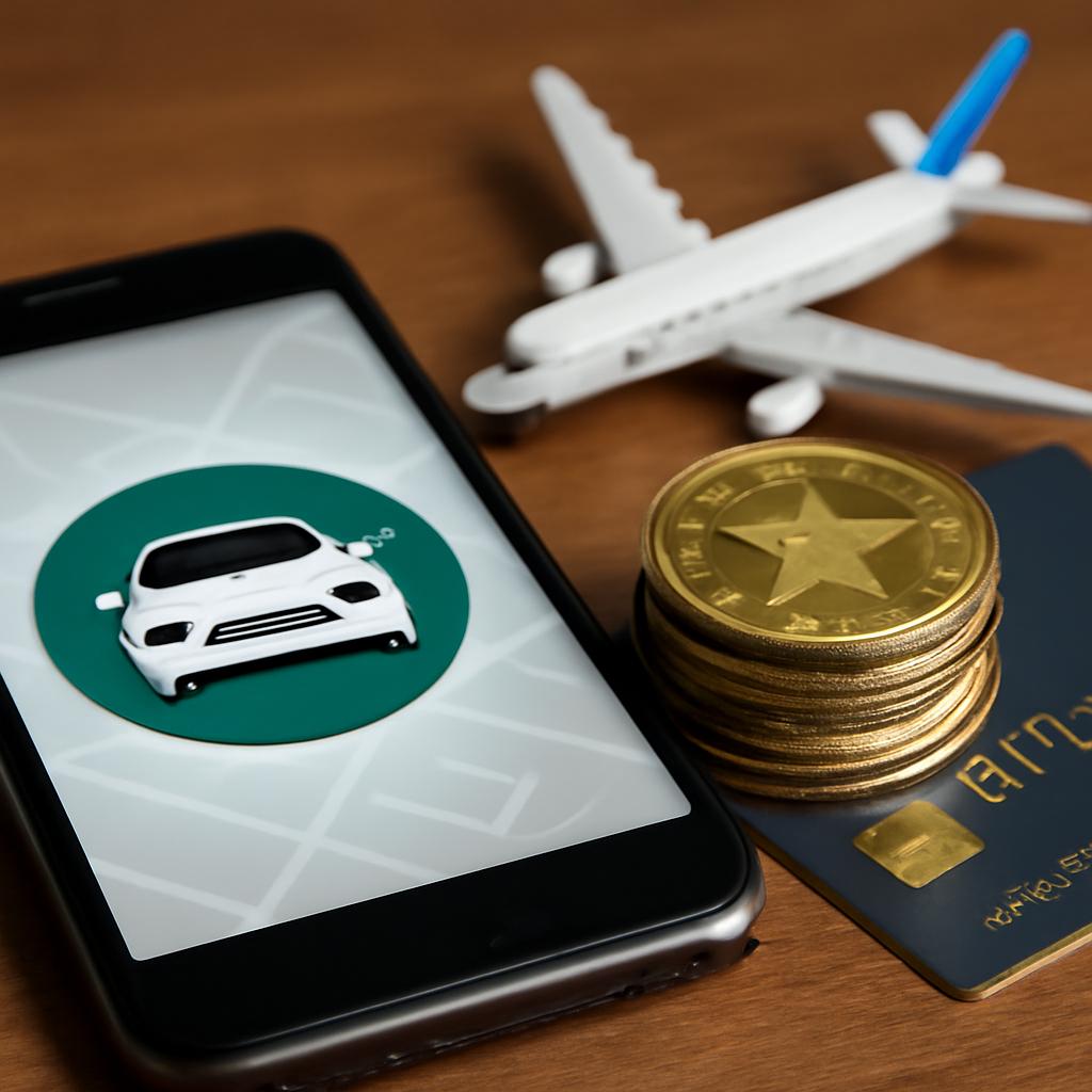 pontos podem ser usados para pagar aplicativos de transporte?