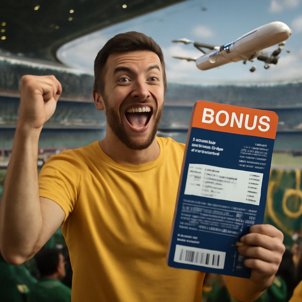 promoção bônus para vendas em eventos esportivos nacionais