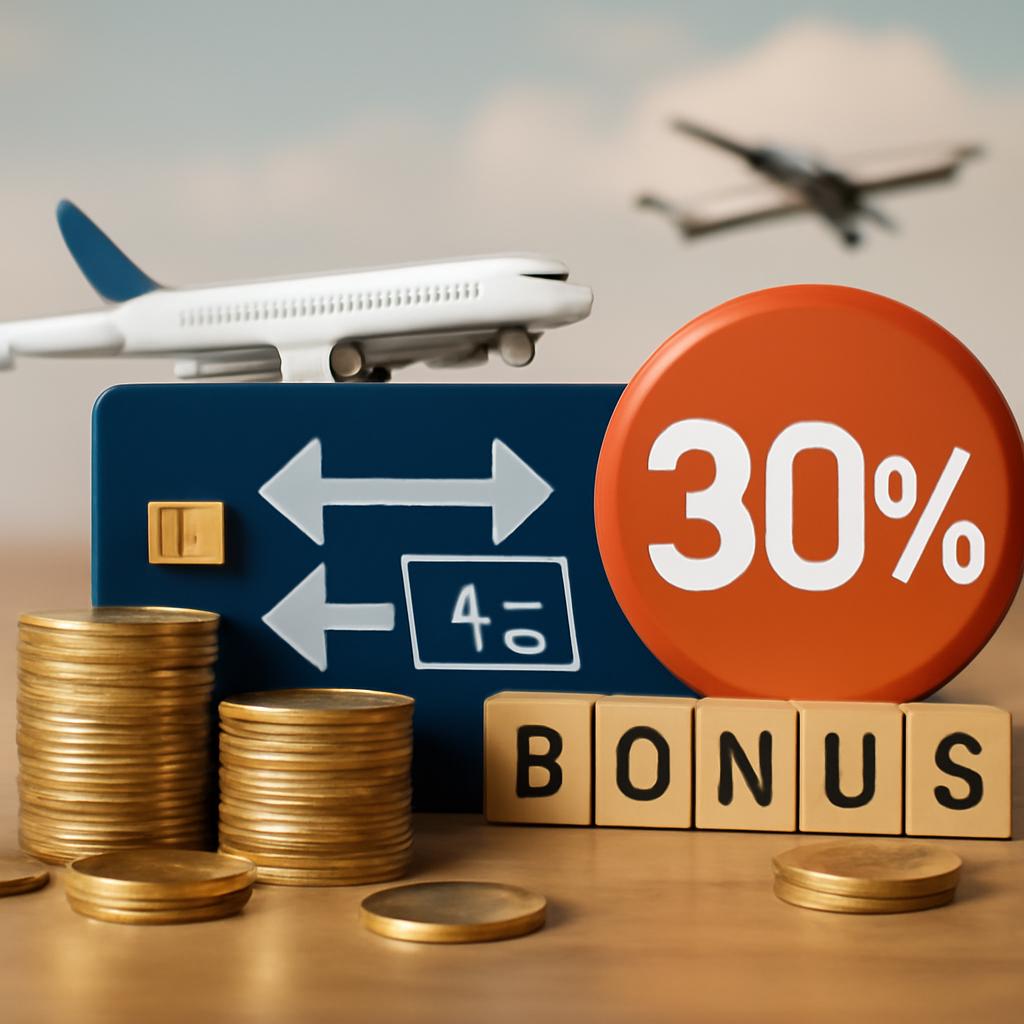 promoção bônus transferência de pontos