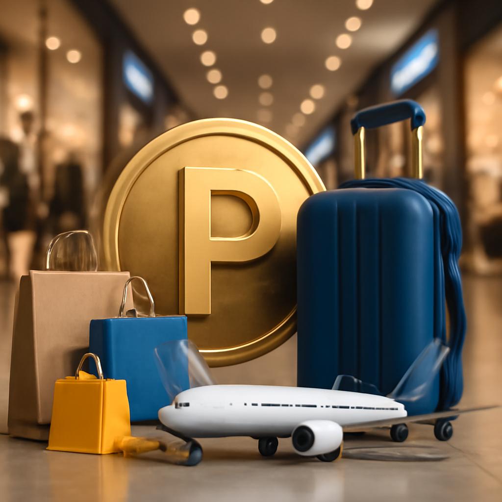 promoção com pontos para compras em lojas físicas