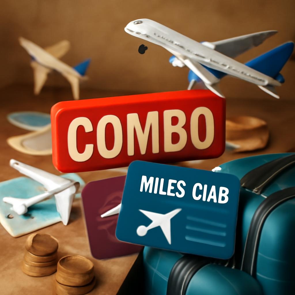promoção combo clubes de milhas