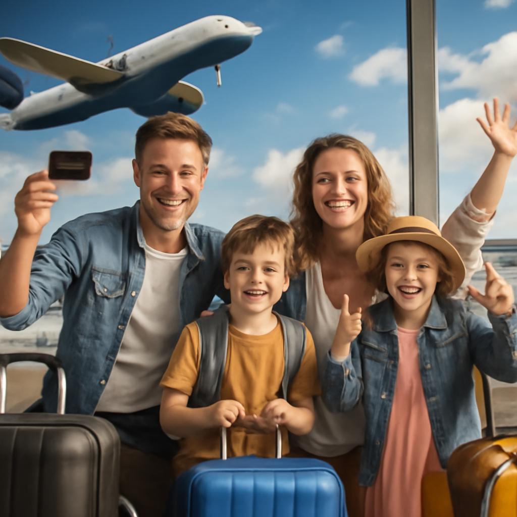 promoção de milhas para viagens em família