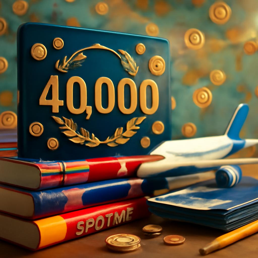 promoção de pontos em cursos de idiomas