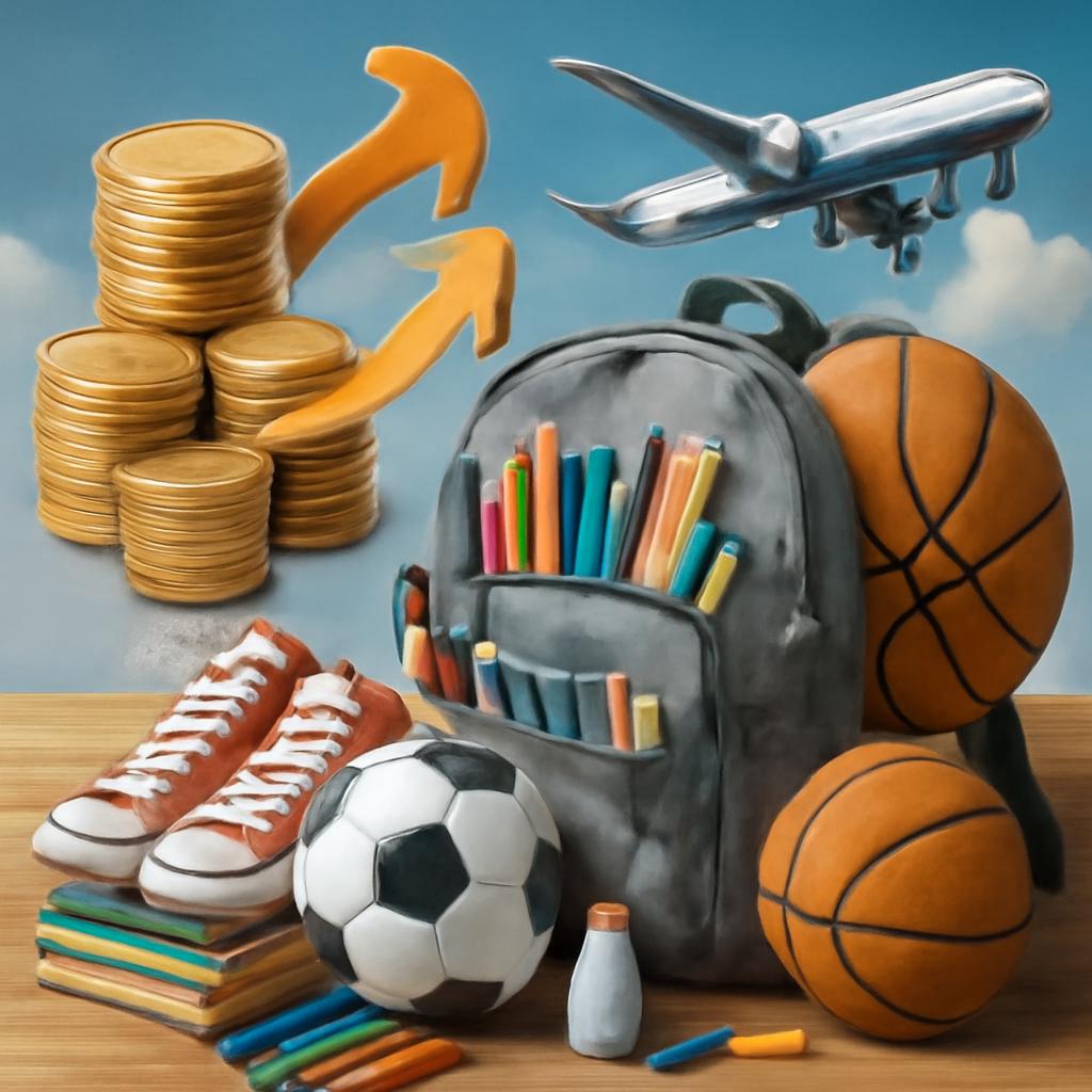 promoção de pontos para compra de material esportivo escolar
