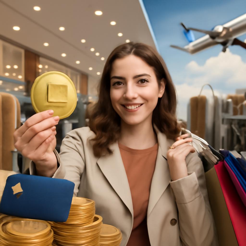 promoção de pontos para compras em lojas de departamento