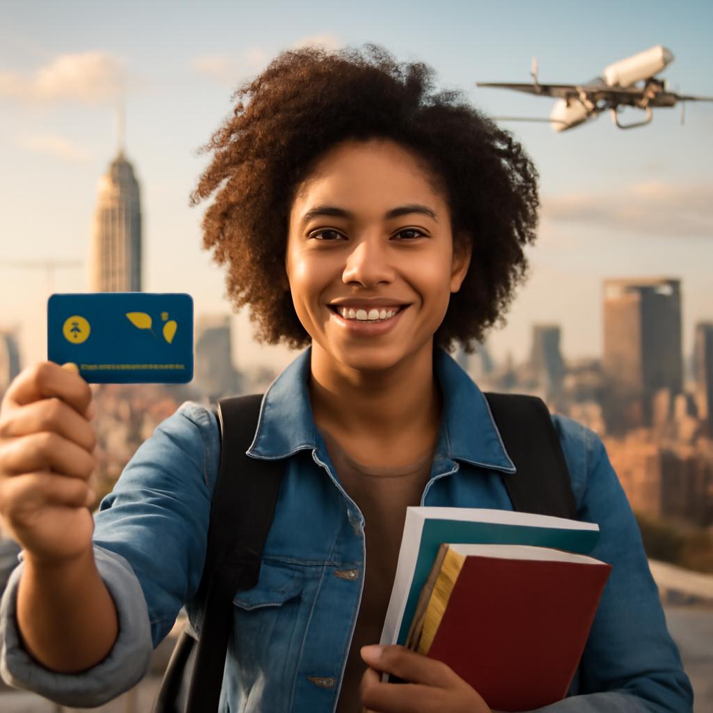 promoção de pontos para estudantes universitários em CIDADE