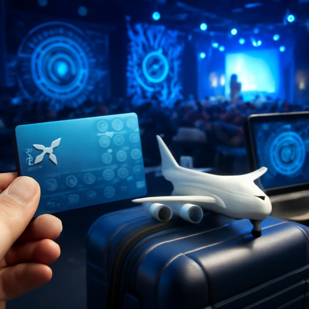 promoção de pontos para eventos tecnológicos