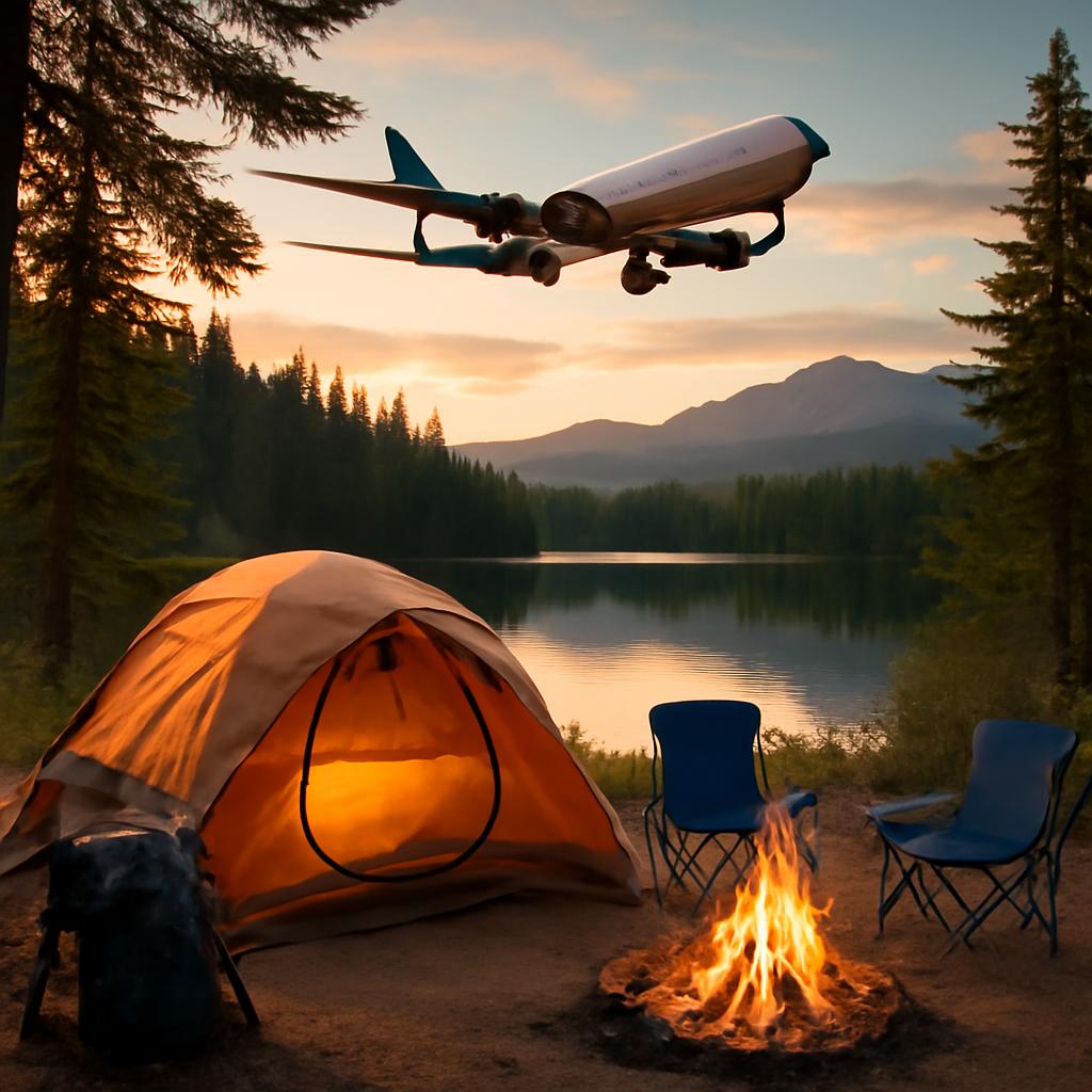 promoção de pontos para reservas em acampamentos