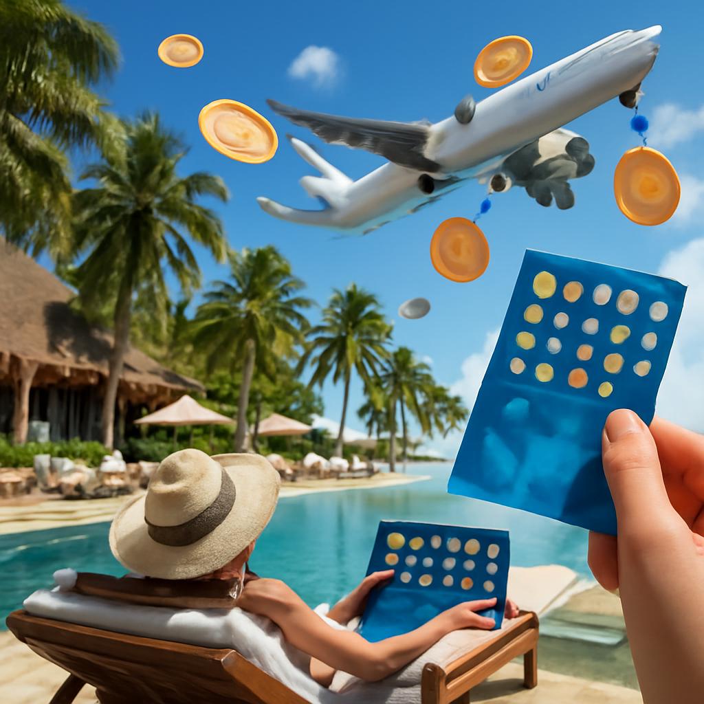 promoção de pontos para reservas em resorts