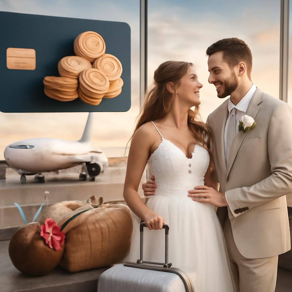 promoção de pontos para viagens de lua de mel