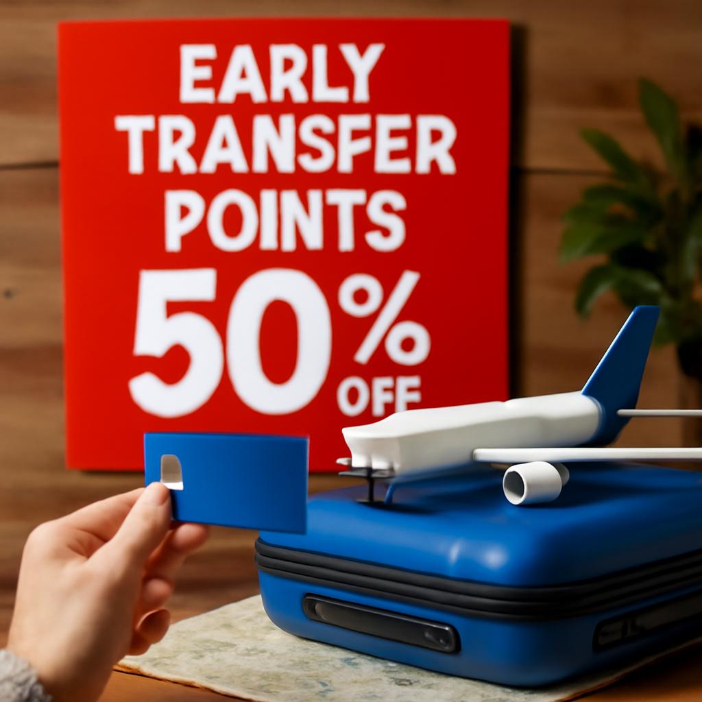 promoção de transferência antecipada de pontos