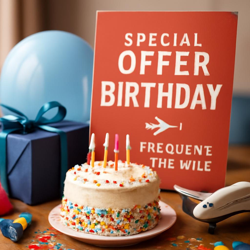 promoção especial para aniversariantes clubes de milhas