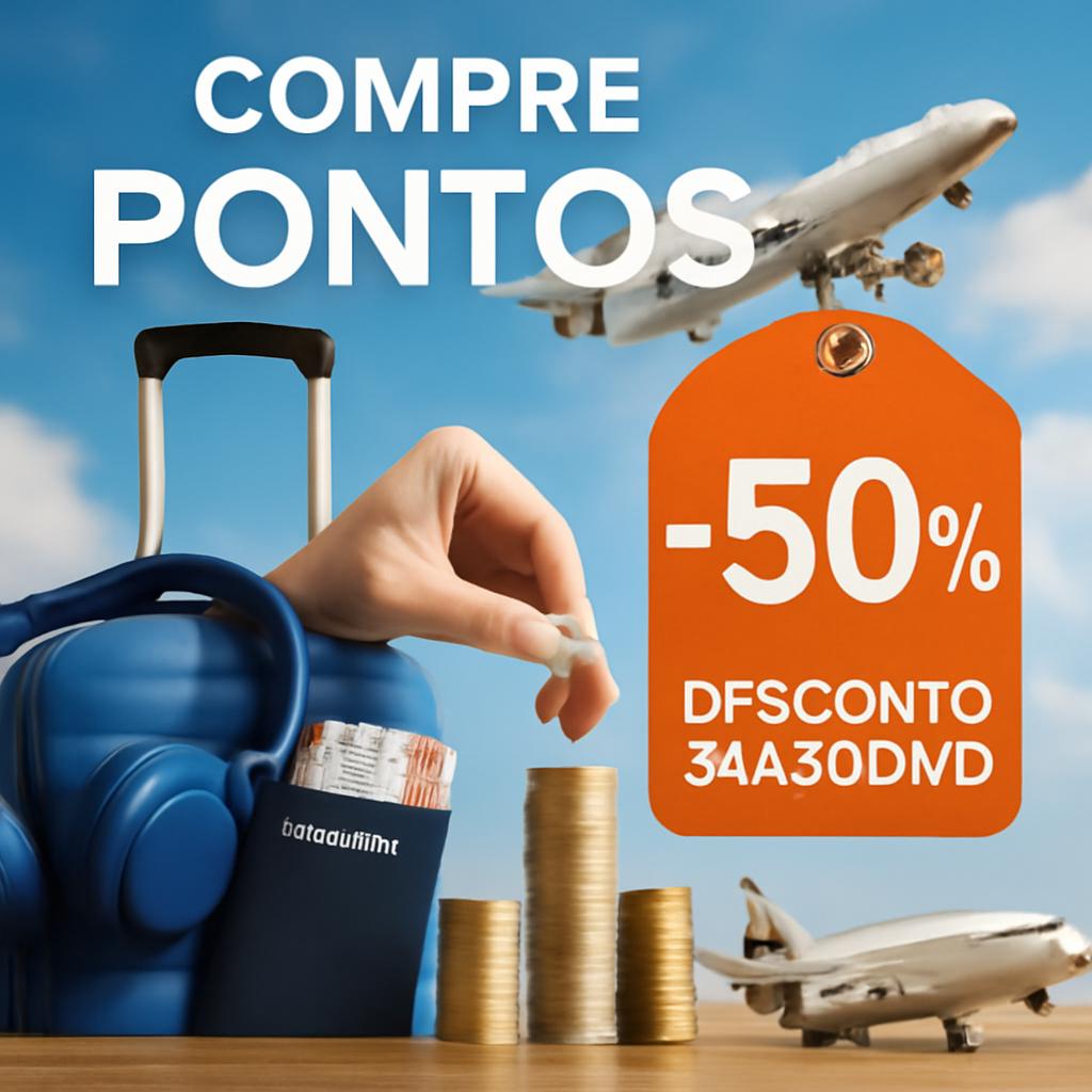 promoção para compra de pontos com desconto exclusivo