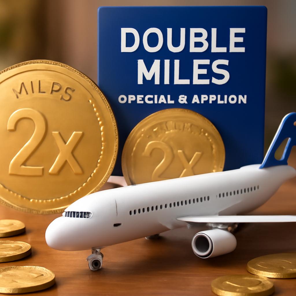 promoção para pontos duplicados em campanhas especiais