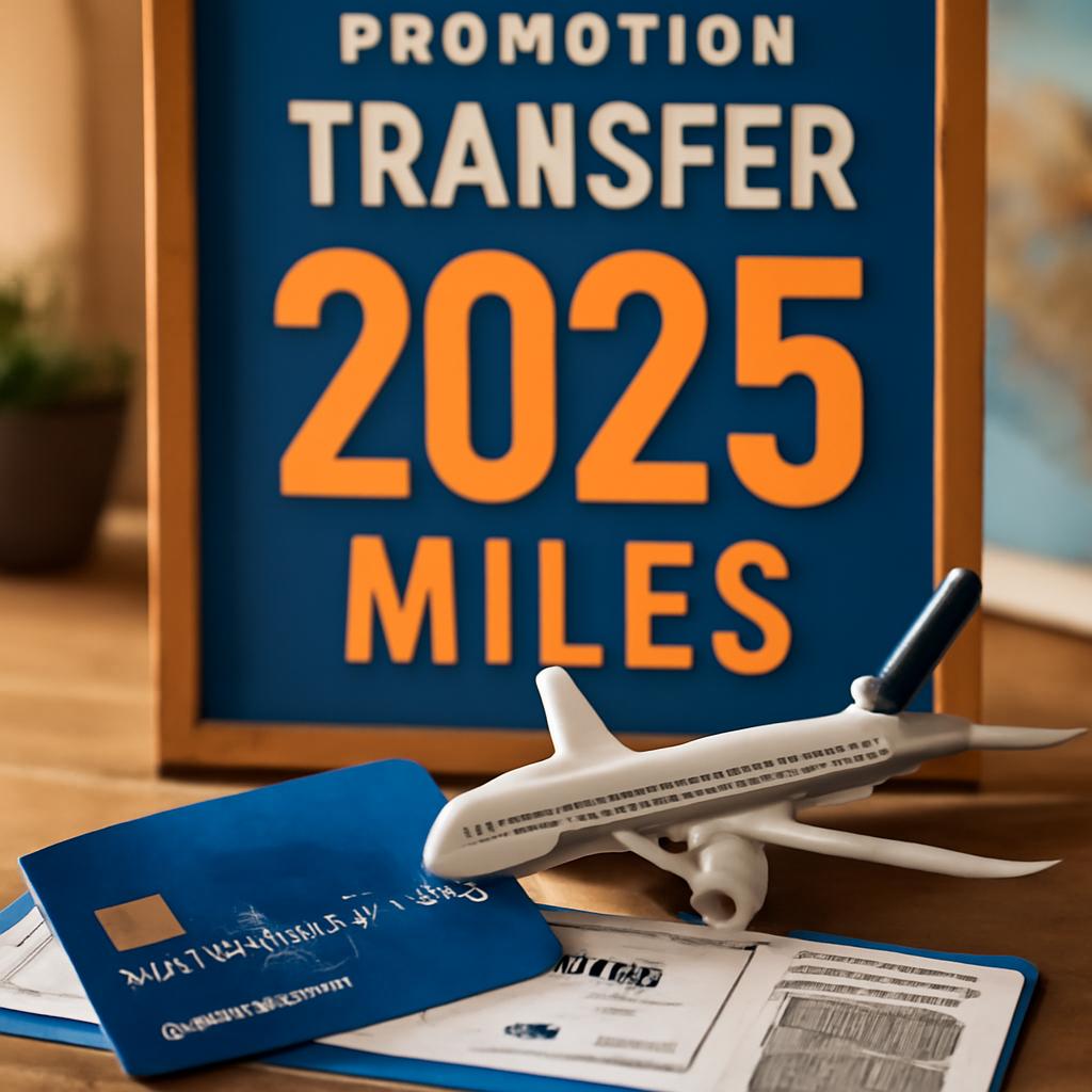 promoção para transferir pontos em 2025