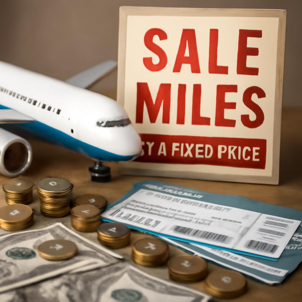 promoção para vendas de milhas a preço tabelado