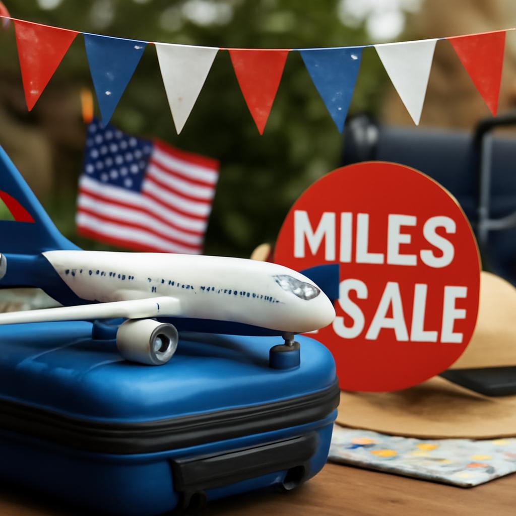 promoção para vendas de milhas durante feriados nacionais