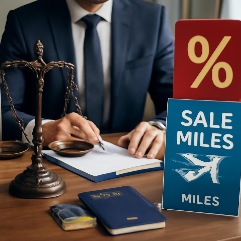 promoção para vendas de pontos com suporte jurídico
