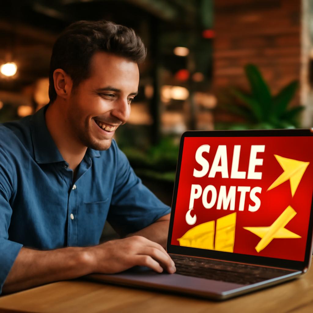 promoção para vendas de pontos em marketplaces de milhas