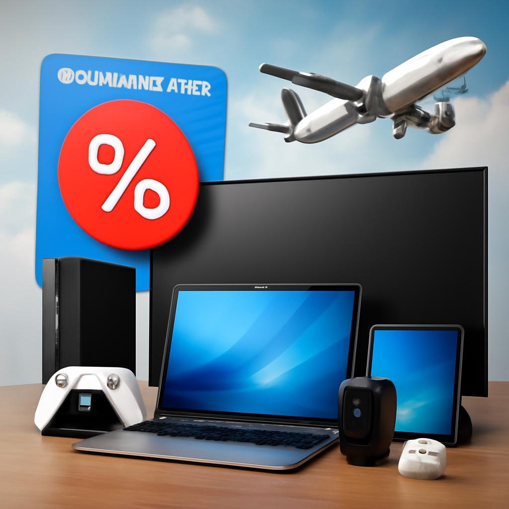 promoção para vendas em combos com produtos eletrônicos