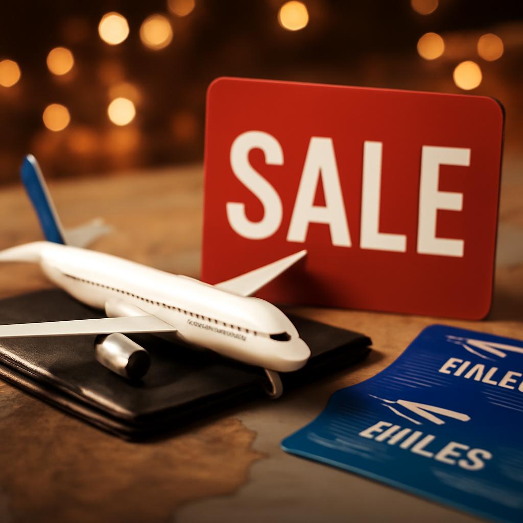 promoção para vendas programadas de milhas