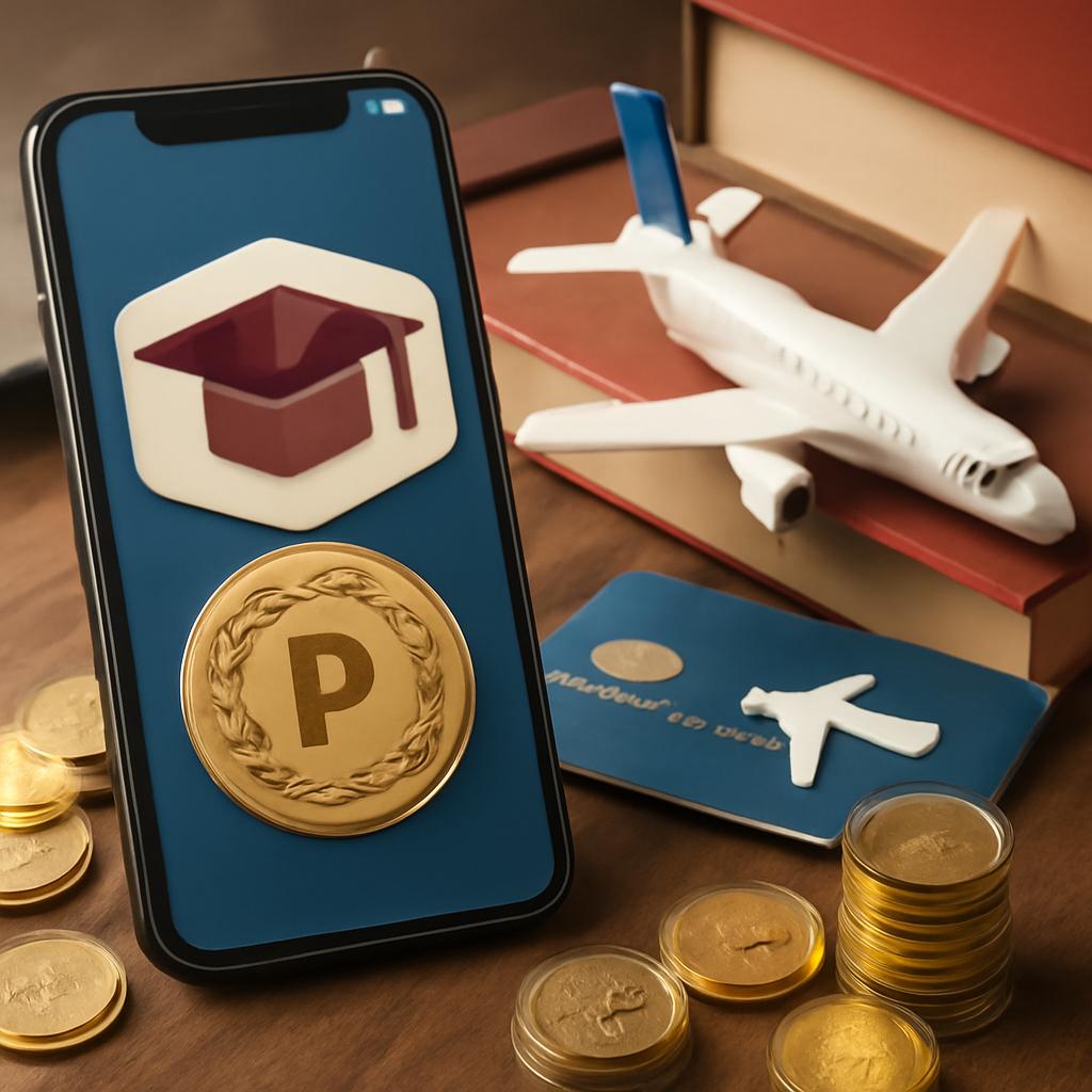 promoção points para assinatura de aplicativos universitários