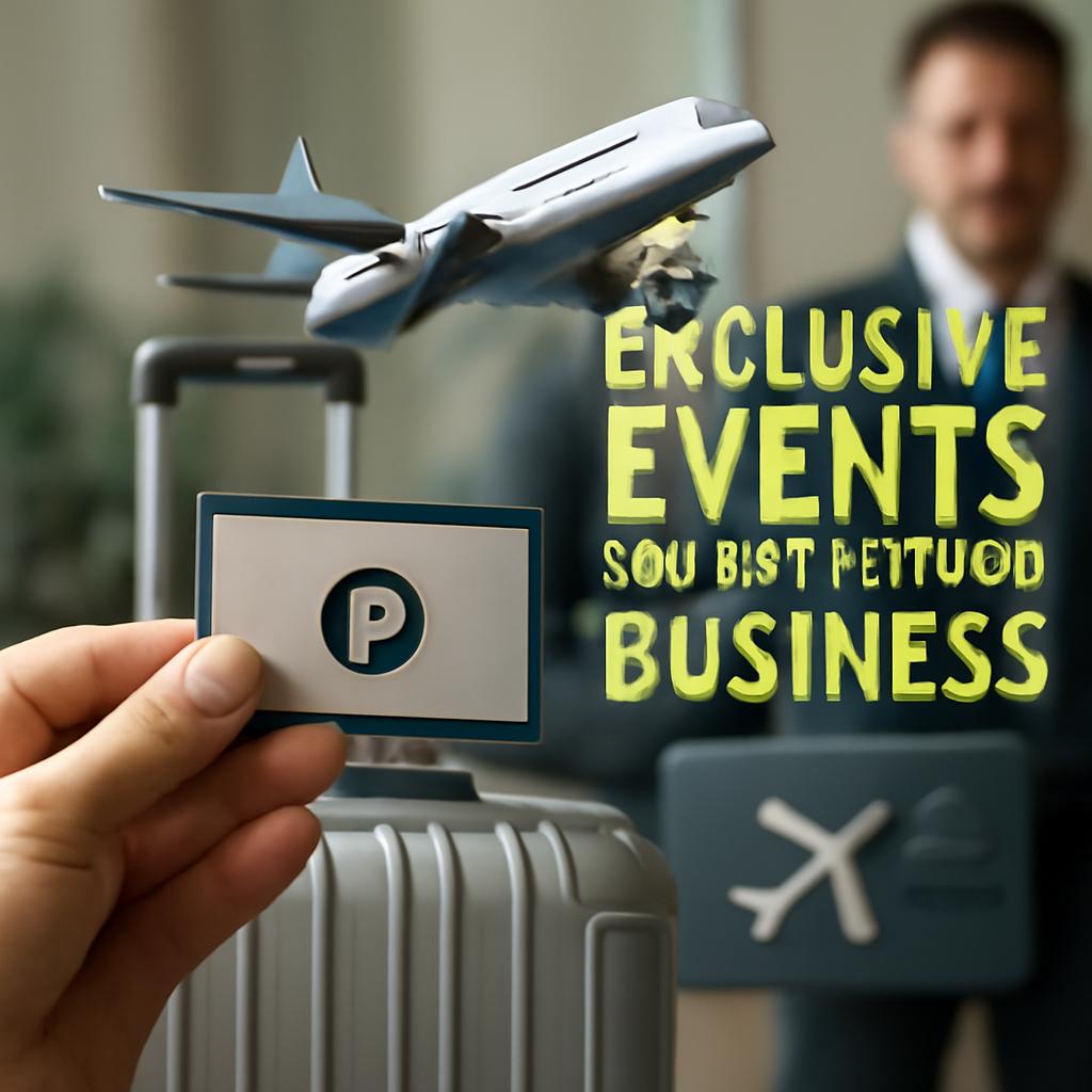 promoção points para assinaturas de eventos exclusivos para empresários