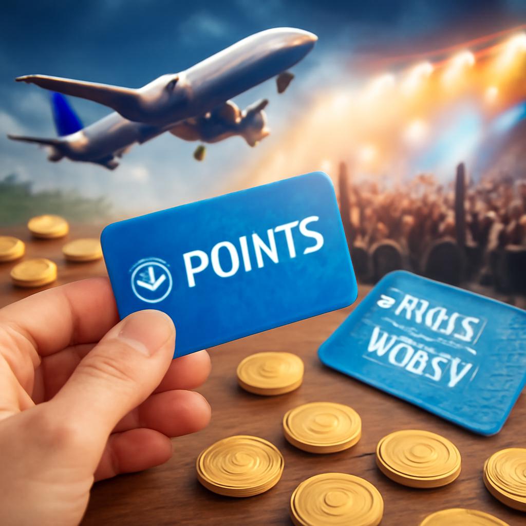 promoção points para compra de ingressos para shows