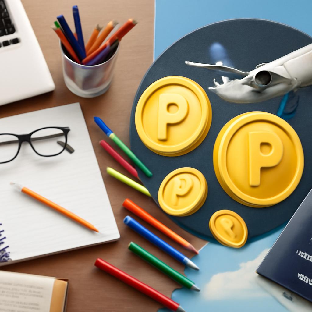 promoção points para compras de materiais de estudo