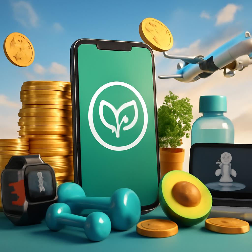 promoção points para compras em apps de bem-estar