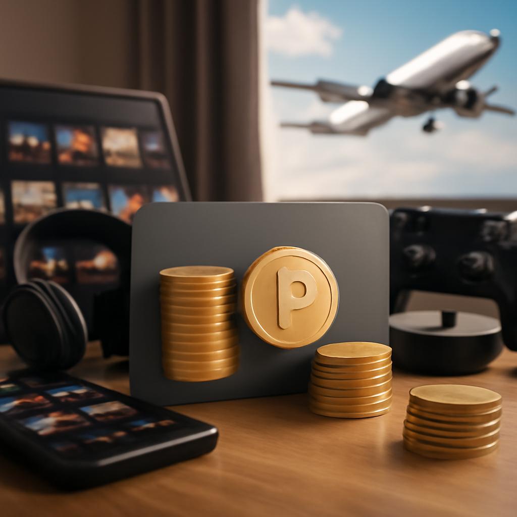 promoção points para compras em plataformas de entretenimento