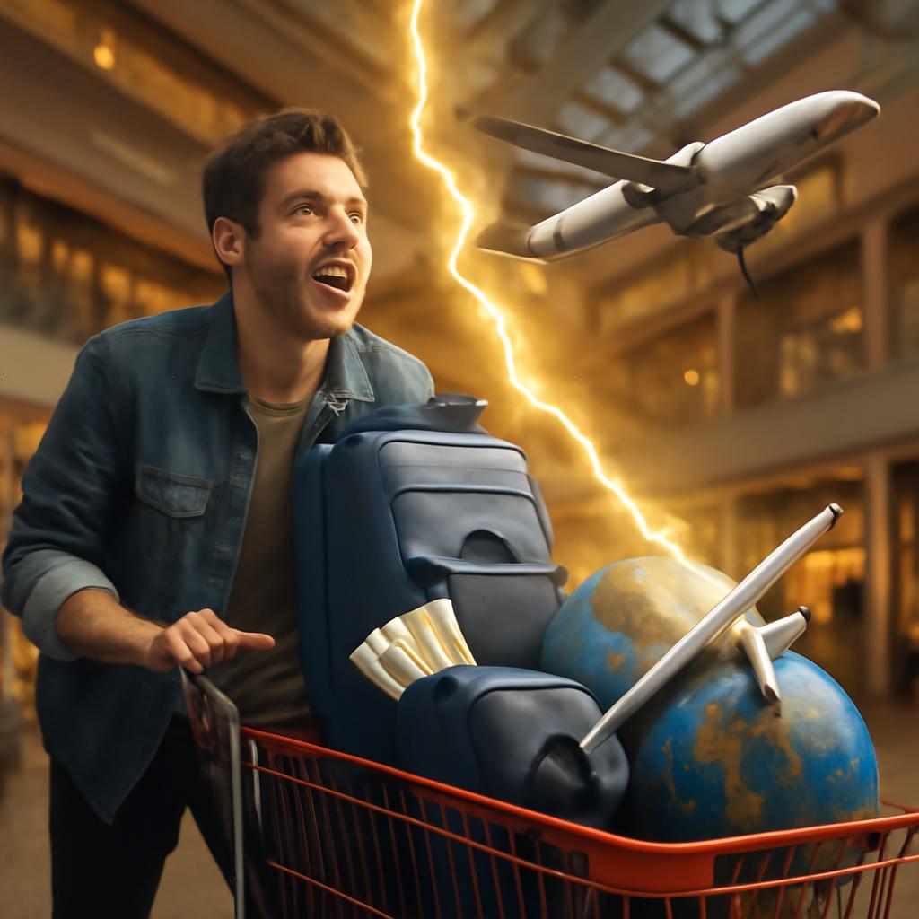promoção relâmpago acúmulo de milhas shopping