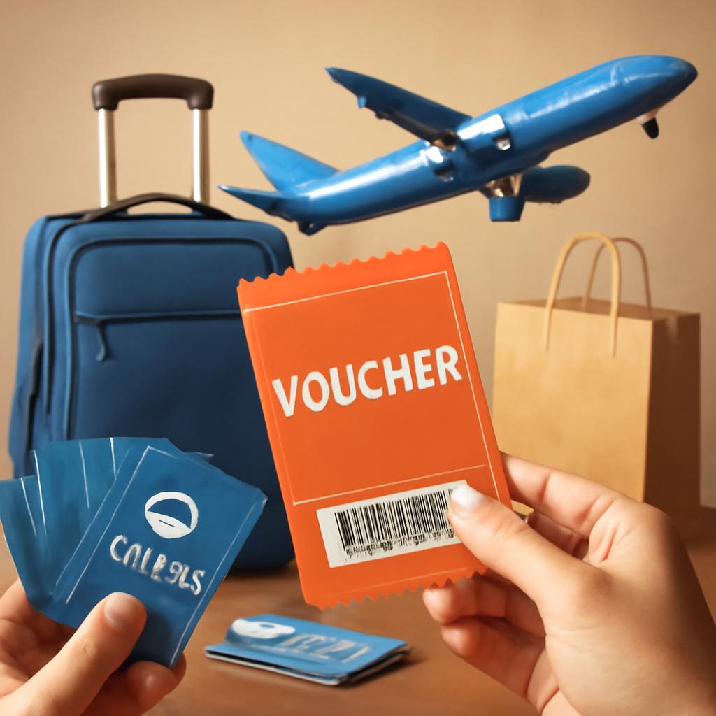 promoção troca de pontos por voucher de compras