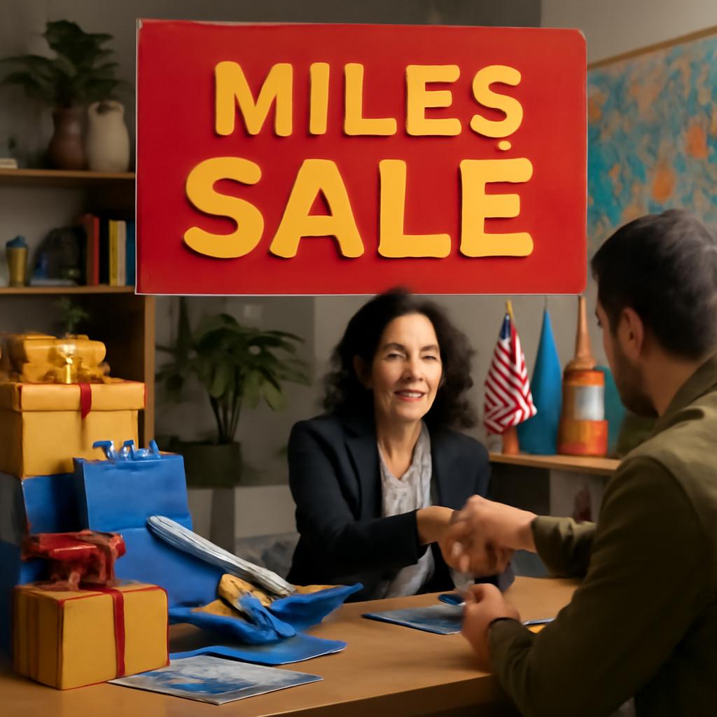 promoção venda de milhas parceria internacional