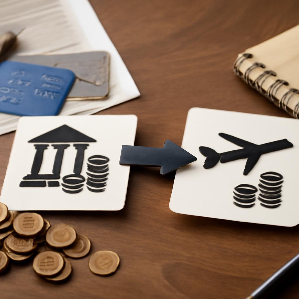 regras de transferência de pontos entre bancos