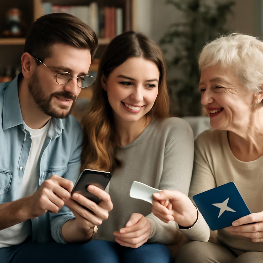 transferir pontos para familiares é possível