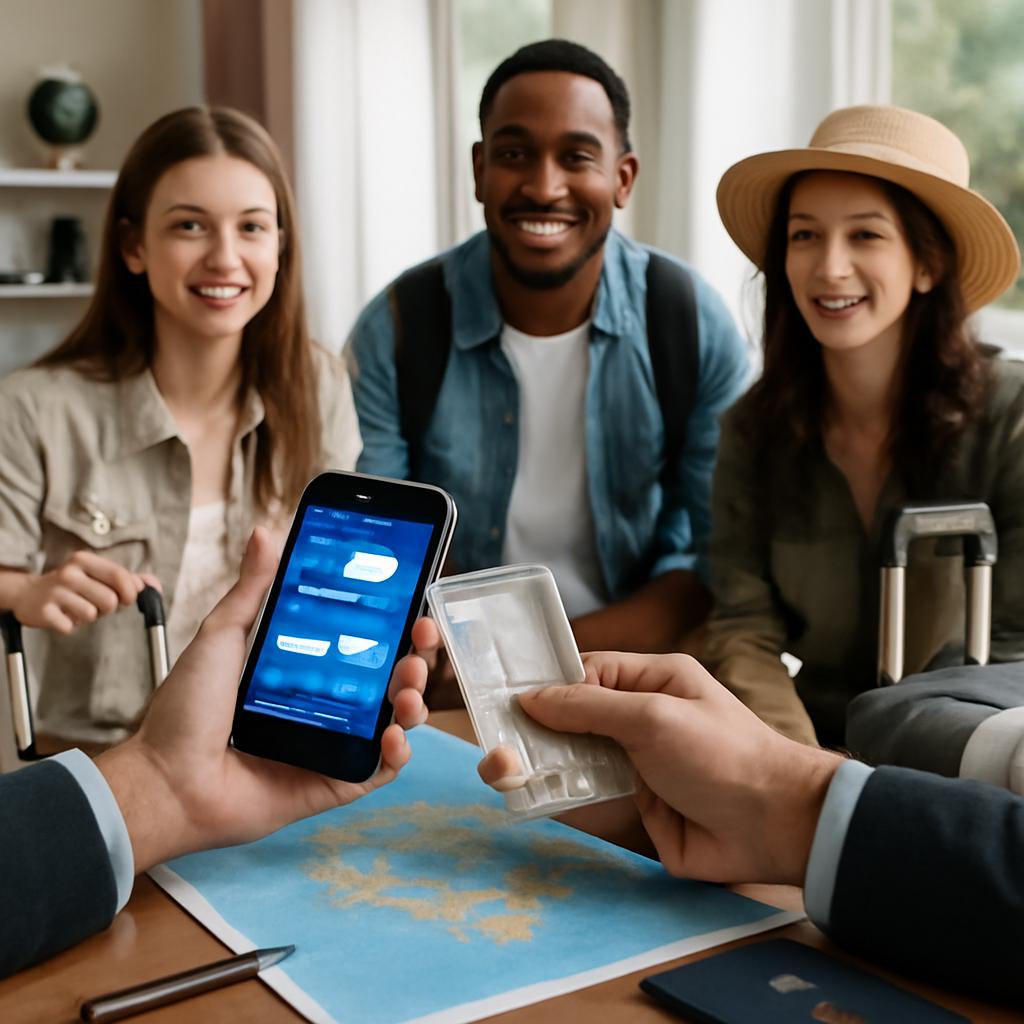 vender pontos para viagens em grupo