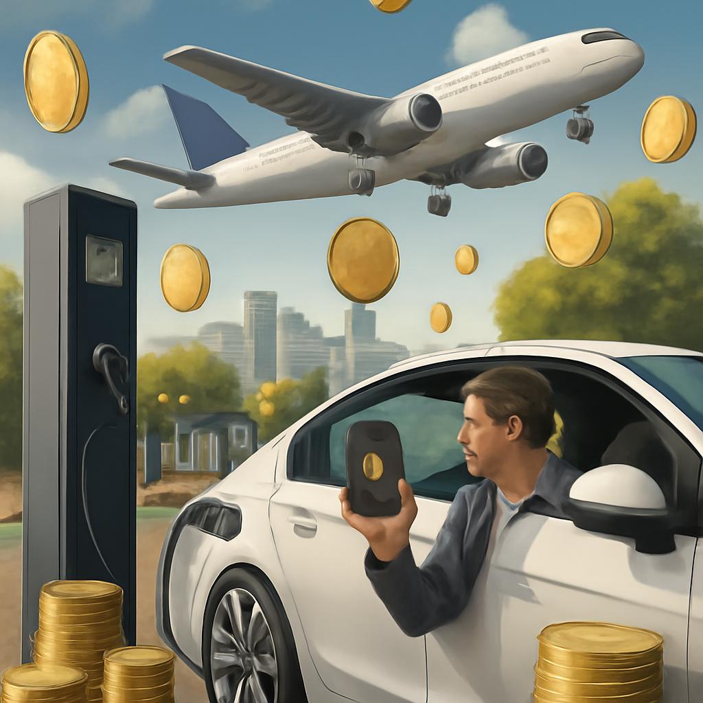 acúmulo de pontos em mobilidade elétrica
