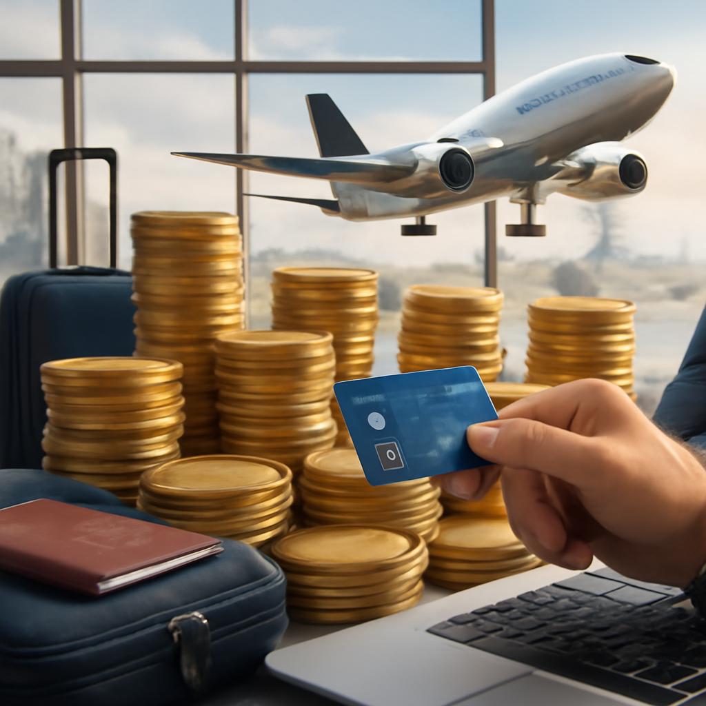 acúmulo de pontos em viagens corporativas